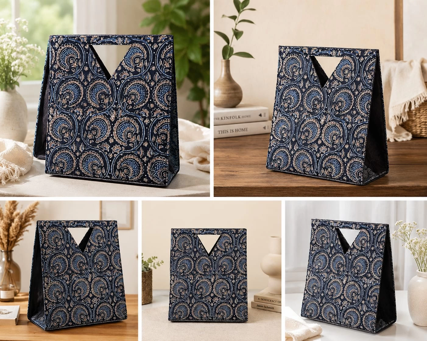 Navy Blue Kitkat Bag