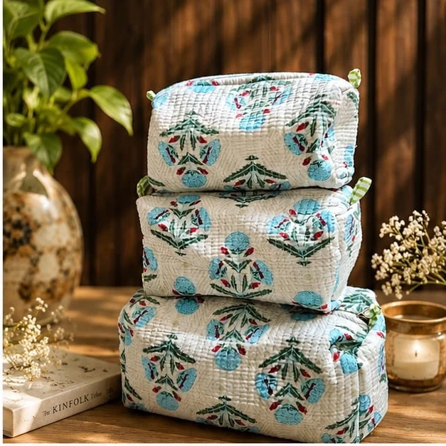 Floral Pouch Set