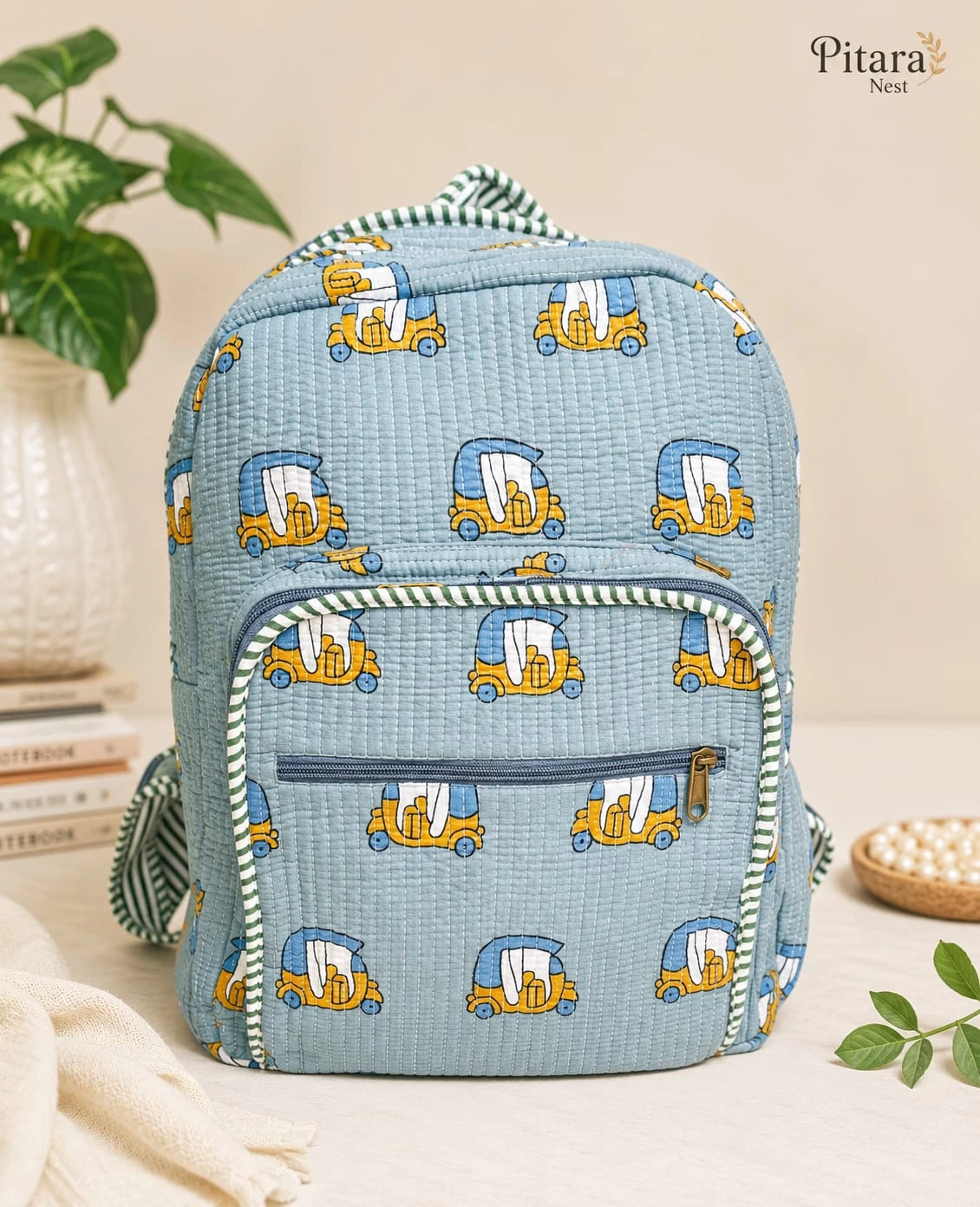 Little Rider Quilted Kids Backpack